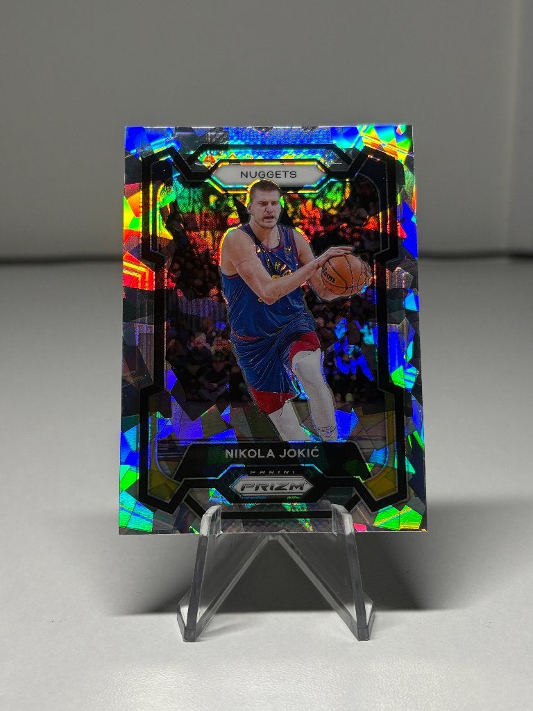 Panini prizm NBA Nikola Jokic ice Denver Nuggets kaart, Ophalen of Verzenden, Zo goed als nieuw, Plaatje