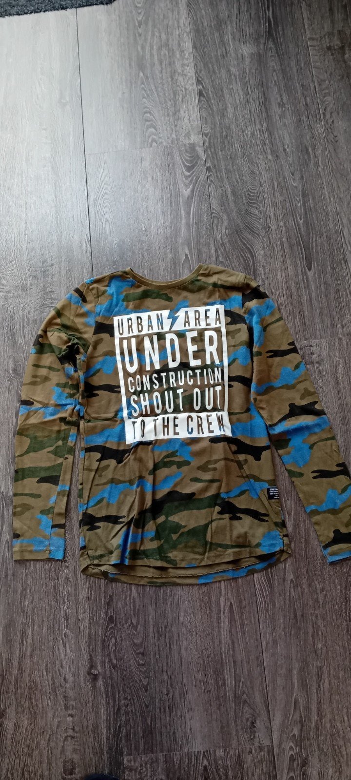 longsleeve 170/176, Ophalen of Verzenden, Zo goed als nieuw, Jongen, Shirt of Longsleeve
