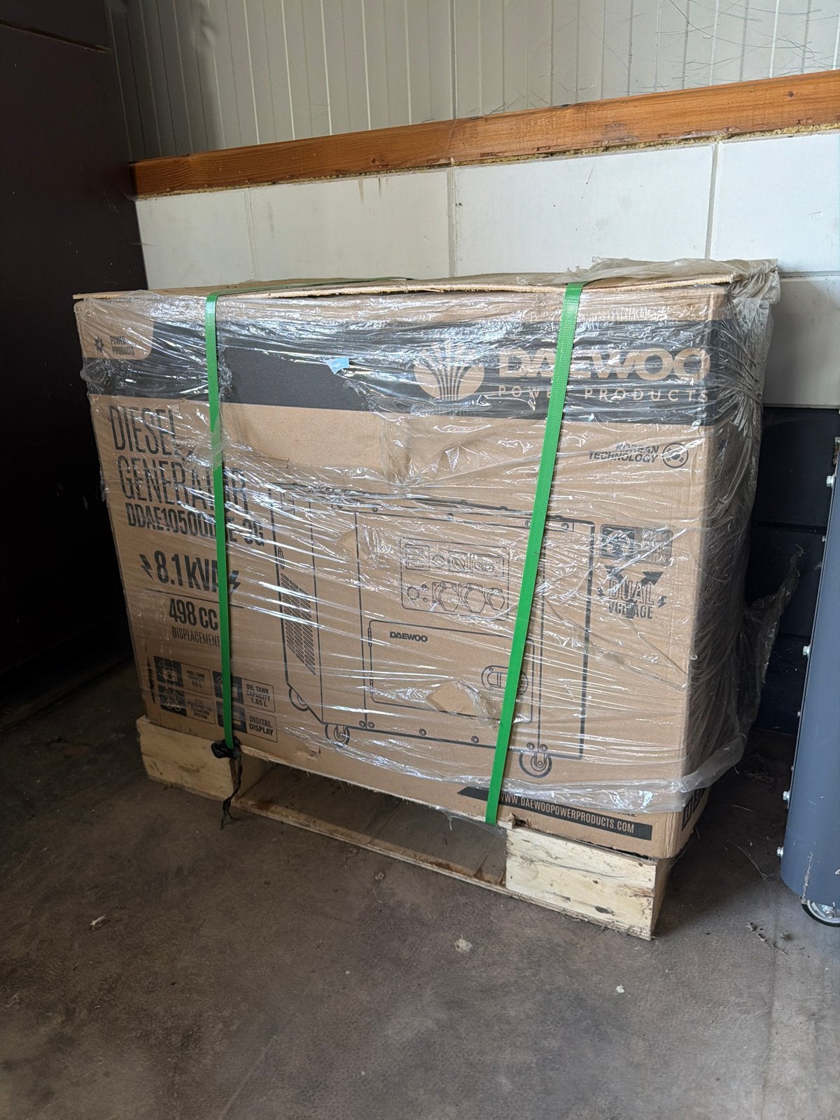 Nieuwe Daewoo Diesel Generator DDAE10500D 8.1 kVA, Doe-het-zelf en Verbouw, Aggregaten, Ophalen, Nieuw, 5 tot 10 kVA, Dieselolie