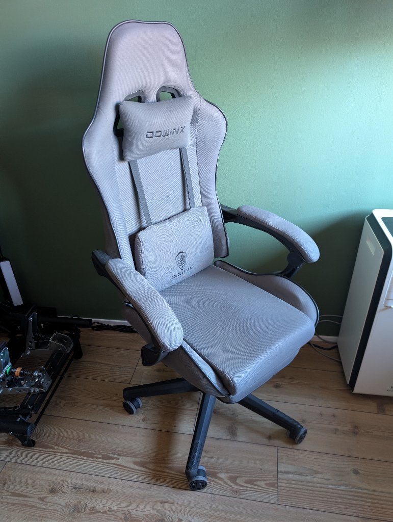 Dowinx Gaming/PC/Office Chair, Ophalen, Gebruikt, Grijs, Gaming bureaustoel