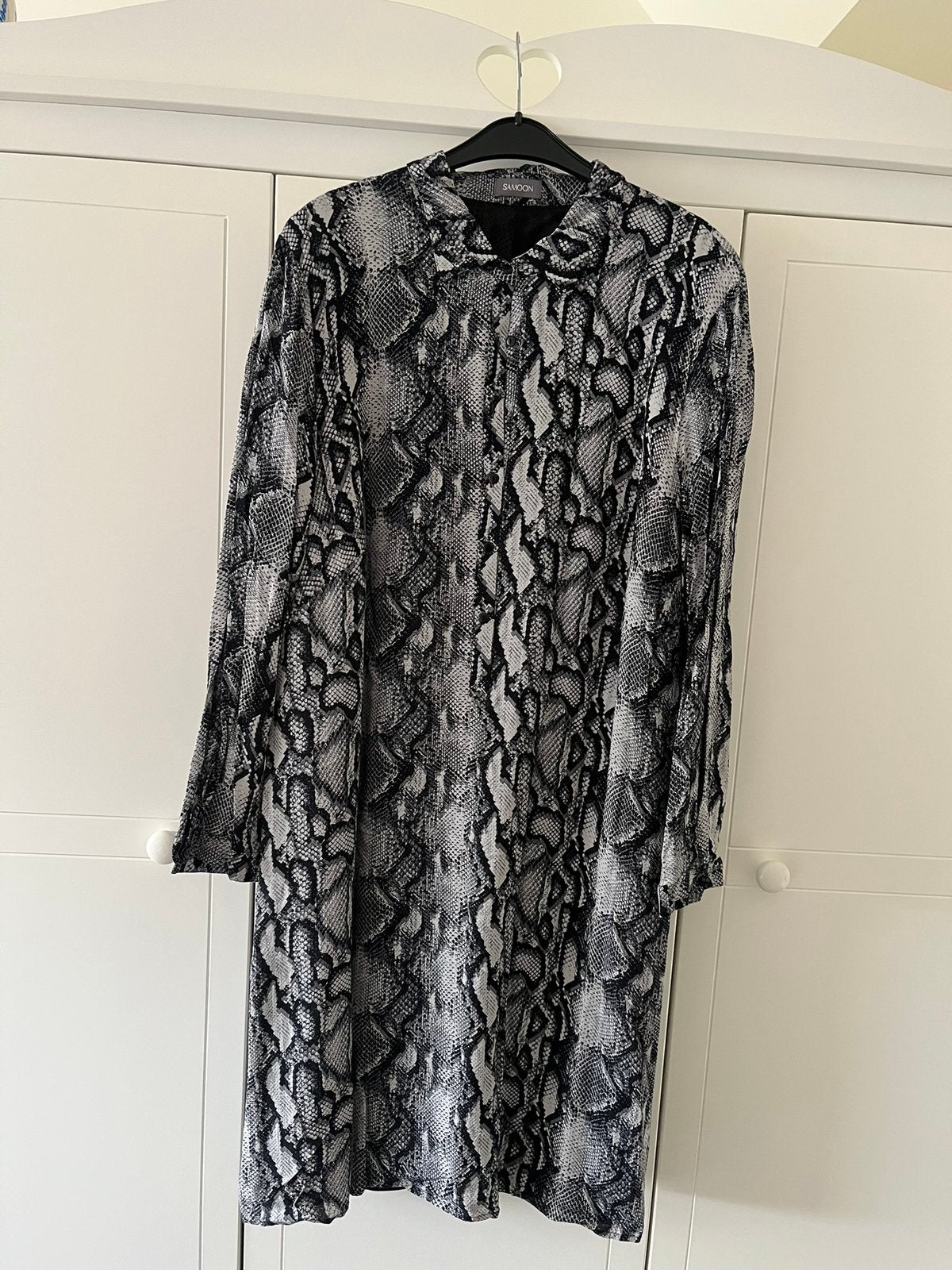 Dames jurk / jurkje slangenprint grote maat van Samoon mt 48, Kleding | Dames, Jurken, Overige kleuren, Maat 46/48 (XL) of groter