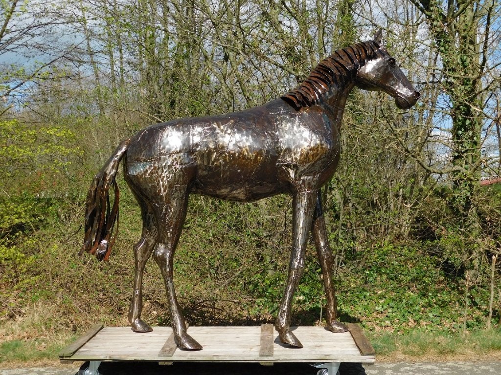 Paard ''Pepper'' XXL - 225 cm - Handgemaakt & Uniek, Ophalen of Verzenden