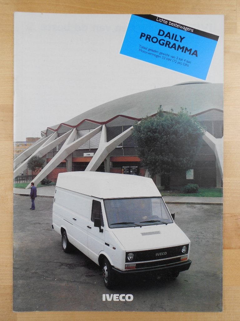 Iveco Daily Brochure 1983, Iveco, Ophalen of Verzenden, Zo goed als nieuw, Overige merken