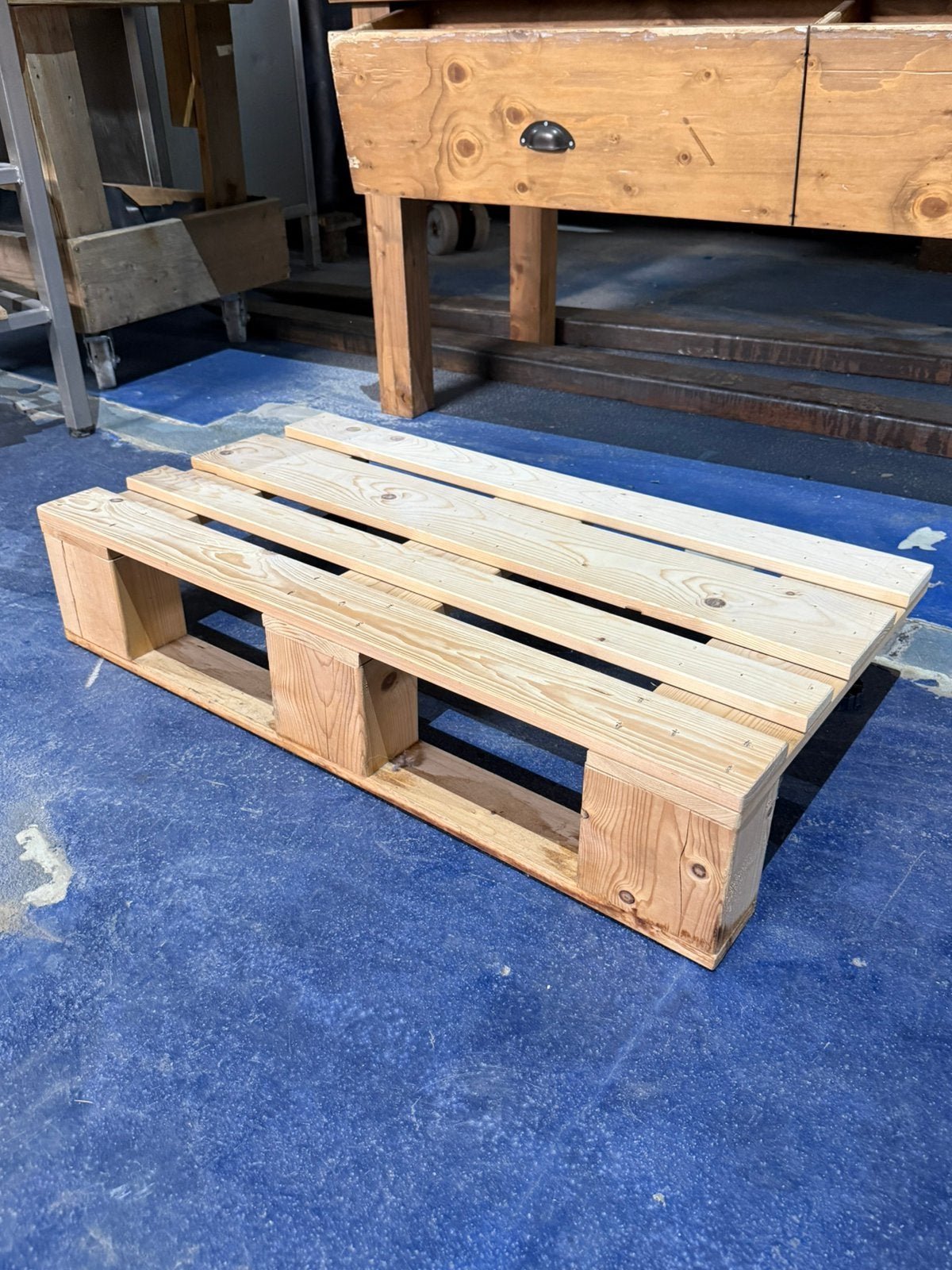 Houten Display Pallets voor Winkel, Etalage & Presentatie, Ophalen, Zo goed als nieuw