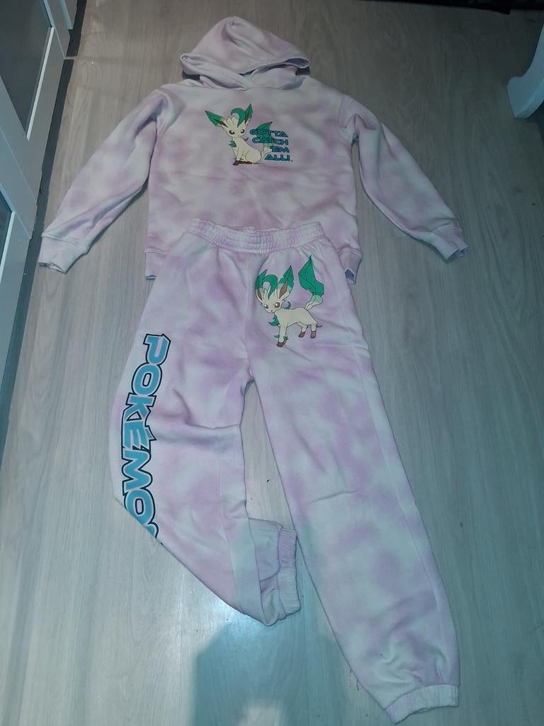 Pokemon Glaceon Trainingspak - Hoodie & Joggingbroek, Nieuw, Ophalen of Verzenden, Setje, Meisje