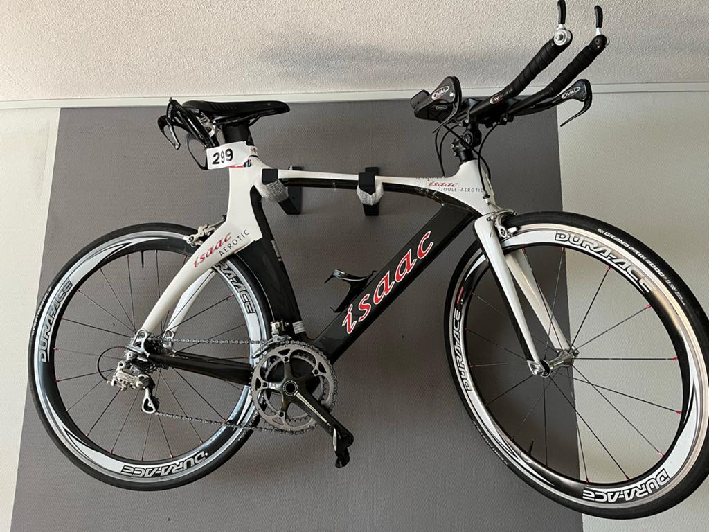 Isaac Joule Aerotic Triathlonfiets, Fietsen en Brommers, Fietsen | Racefietsen, Gebruikt, Heren, Overige merken, Meer dan 20 versnellingen