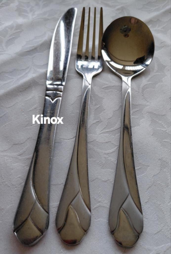 Bestek Kinox 18/10 twee soorten metaal, Ophalen of Verzenden, Rvs of Chroom
