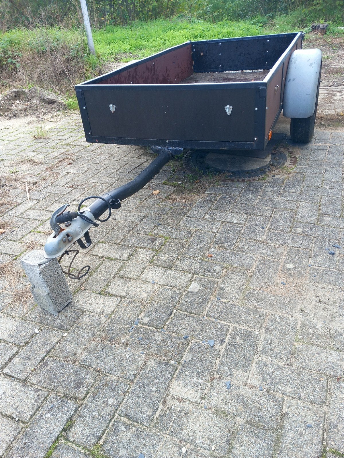 te koop aanhanger, Ophalen