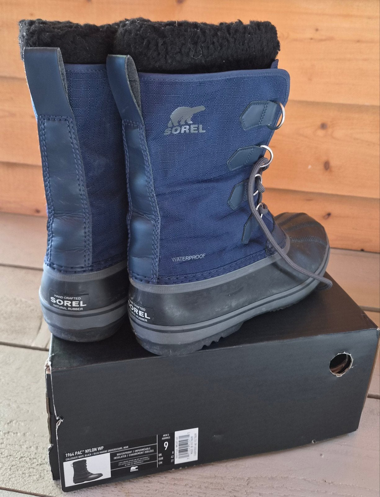 Sorel 1964 Pac snowboots Winterlaarzen - Maat 42, Kleding | Heren, Schoenen, Blauw, Boots, Ophalen of Verzenden, Zo goed als nieuw