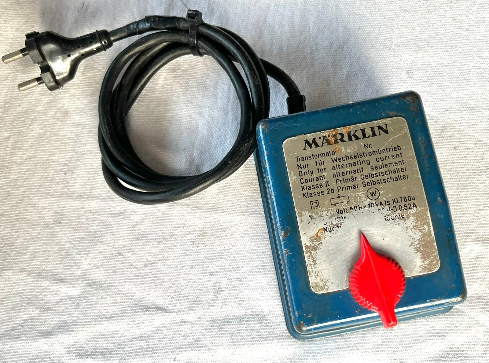 Marklin 10VA trafo type 6413, Gebruikt, Ophalen of Verzenden, Märklin, Transformator of Voeding