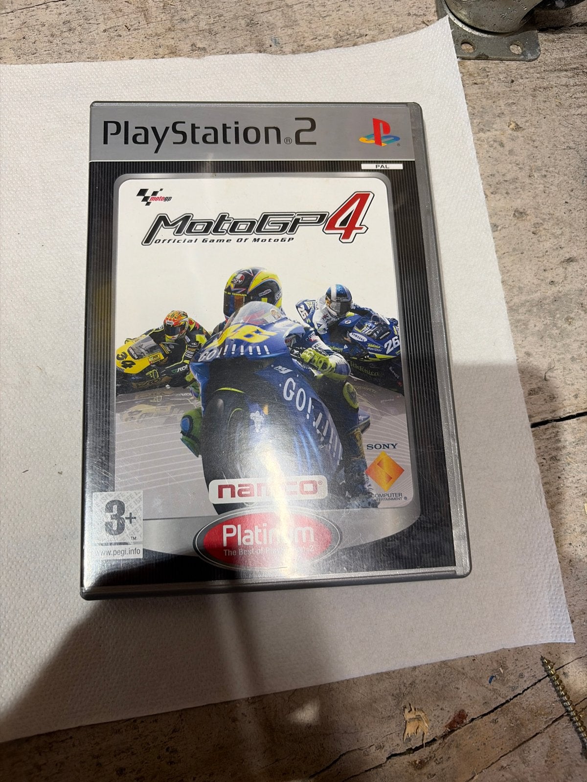 MotoGP 4 PlayStation 2 - Racegame PS2, Ophalen, Gebruikt, 1 speler, Racen en Vliegen