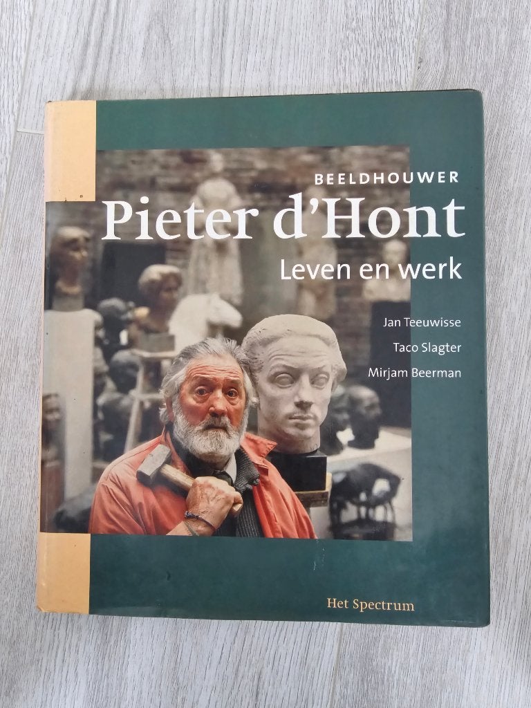 Boek: Beeldhouwer PIETER D'HONT leven en werk z.g.a.n, Ophalen of Verzenden, Zo goed als nieuw