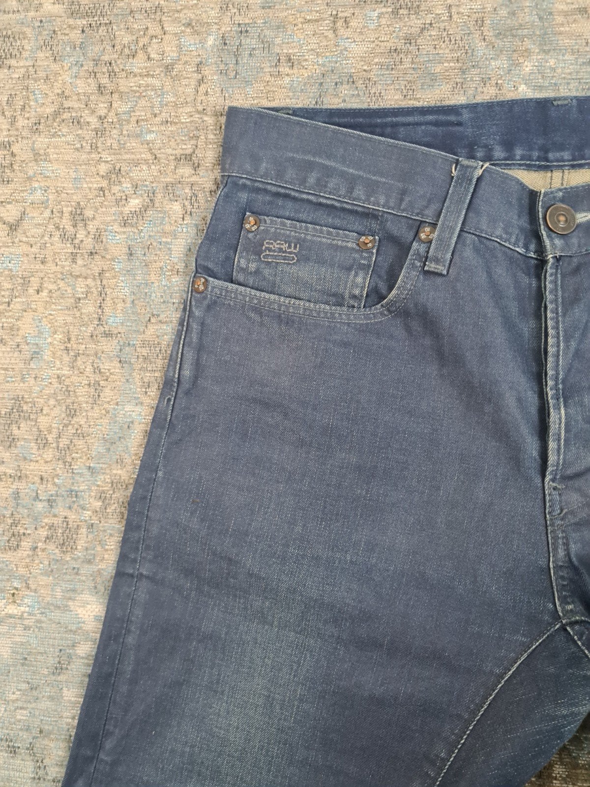 G-Star 3301 Slim W30 L30 Slim 100% katoen Bronno3030 Blauw, G-Star Raw, https://www.g-star.com/nl_nl/customer-service, W32 (confectie 46) of kleiner