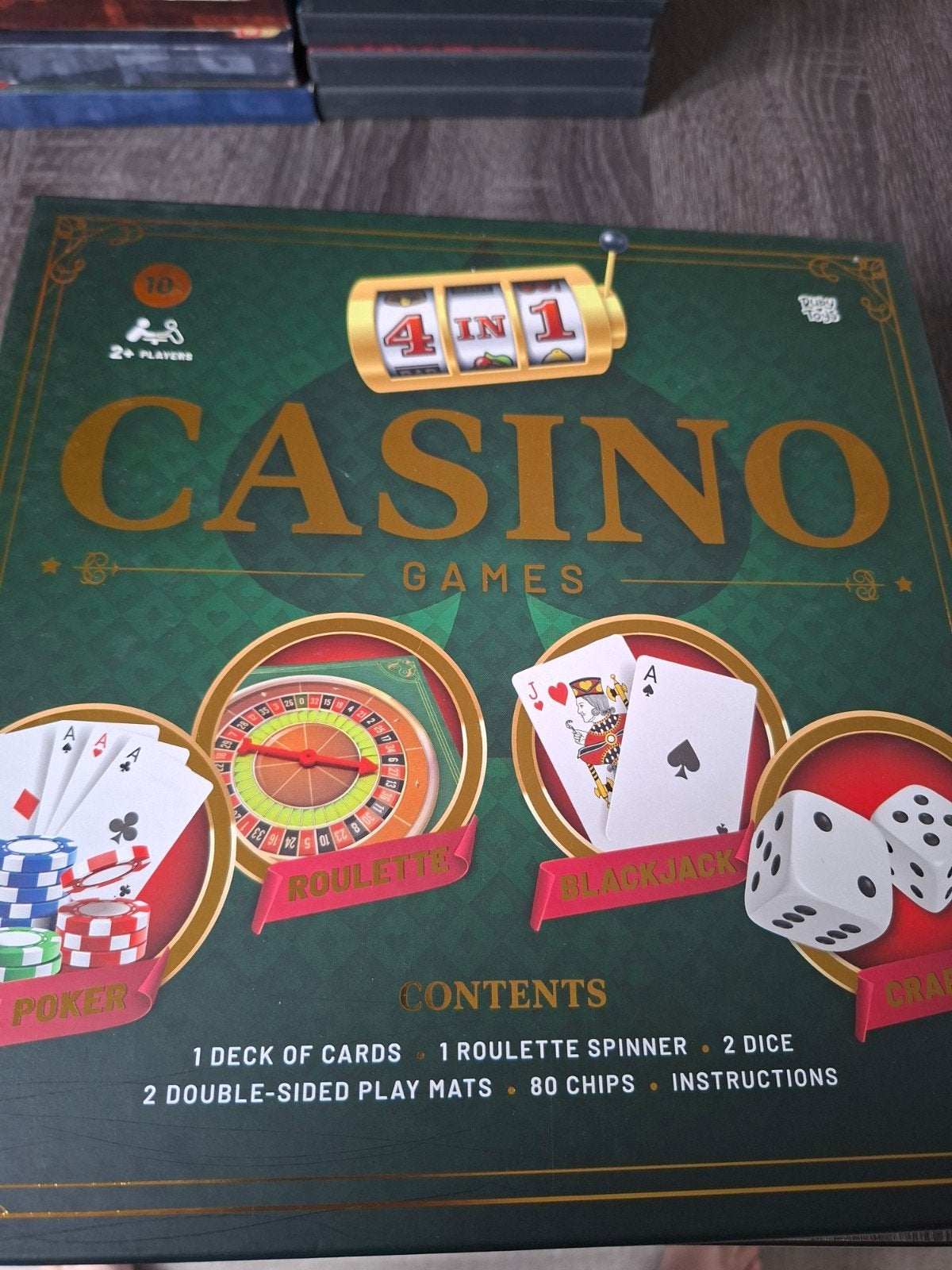 te koop: nieuw bordspel casino., Drie of vier spelers, Ophalen of Verzenden, Nieuw