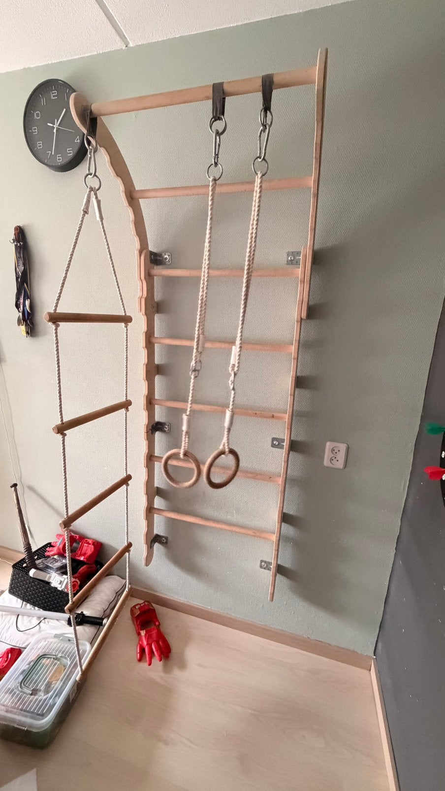 Klimrek kinderkamer, Kinderen en Baby's, Ophalen of Verzenden, Zo goed als nieuw, Wanddecoratie