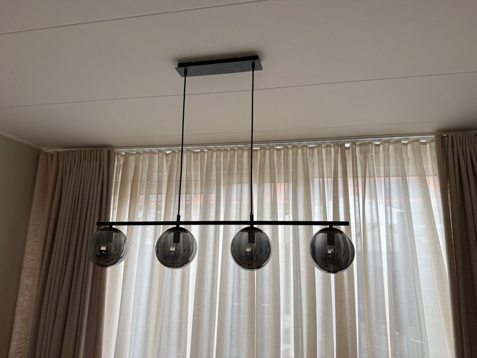 Woonkamer lampen, Huis en Inrichting, Lampen | Hanglampen, Ophalen, Zo goed als nieuw