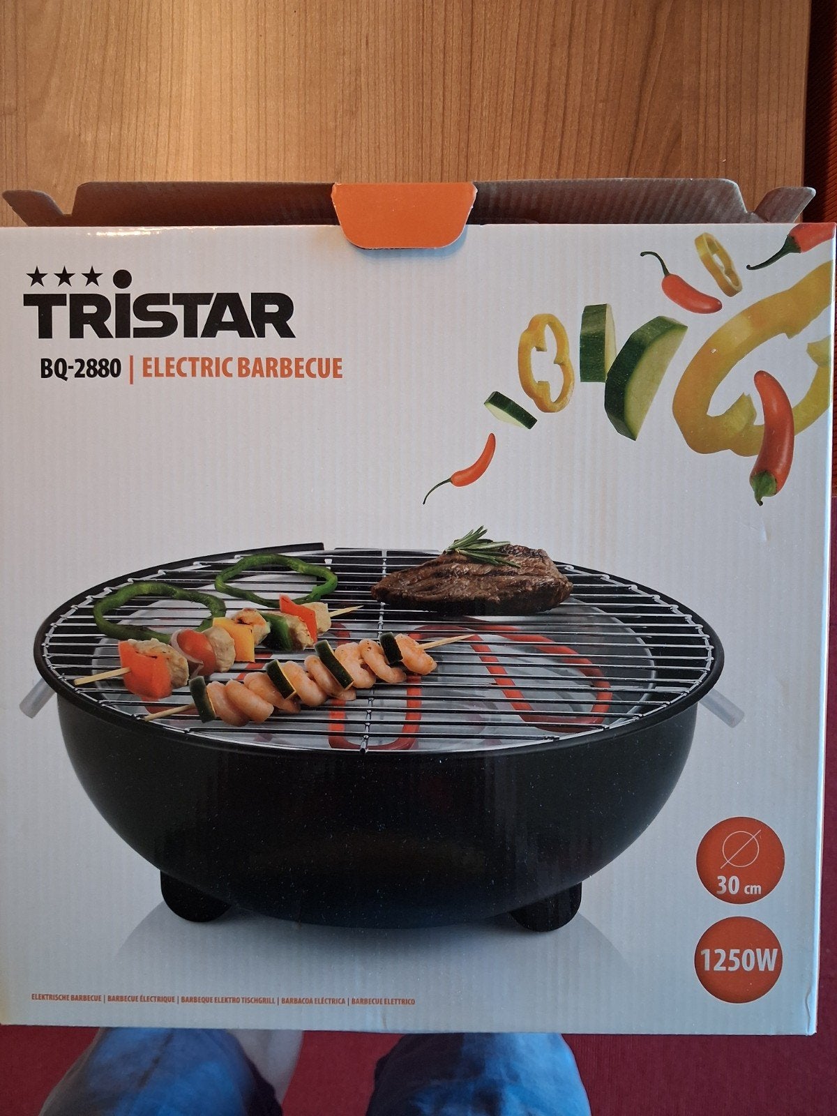 Tristar BQ-2880 Elektrische Barbecue - Nieuw in doos, Ophalen of Verzenden, Nieuw, Tristar