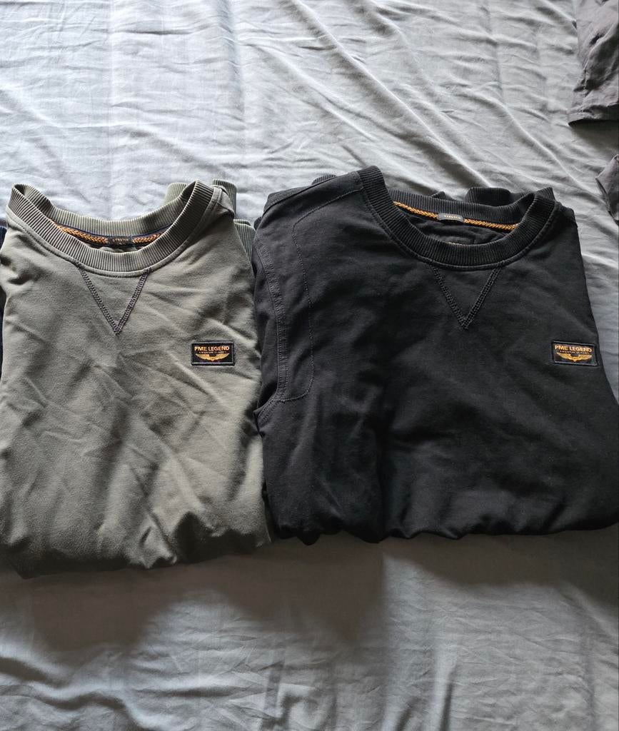 2 PME Legend truien maat M - Grijs en Zwart, Maat 48/50 (M), Ophalen of Verzenden, PME Legend, Grijs