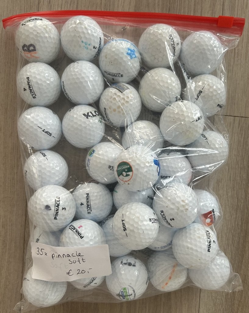 35x Pinnacle Soft golfballen, Sport en Fitness, Ophalen, Zo goed als nieuw, Bal(len), Overige merken