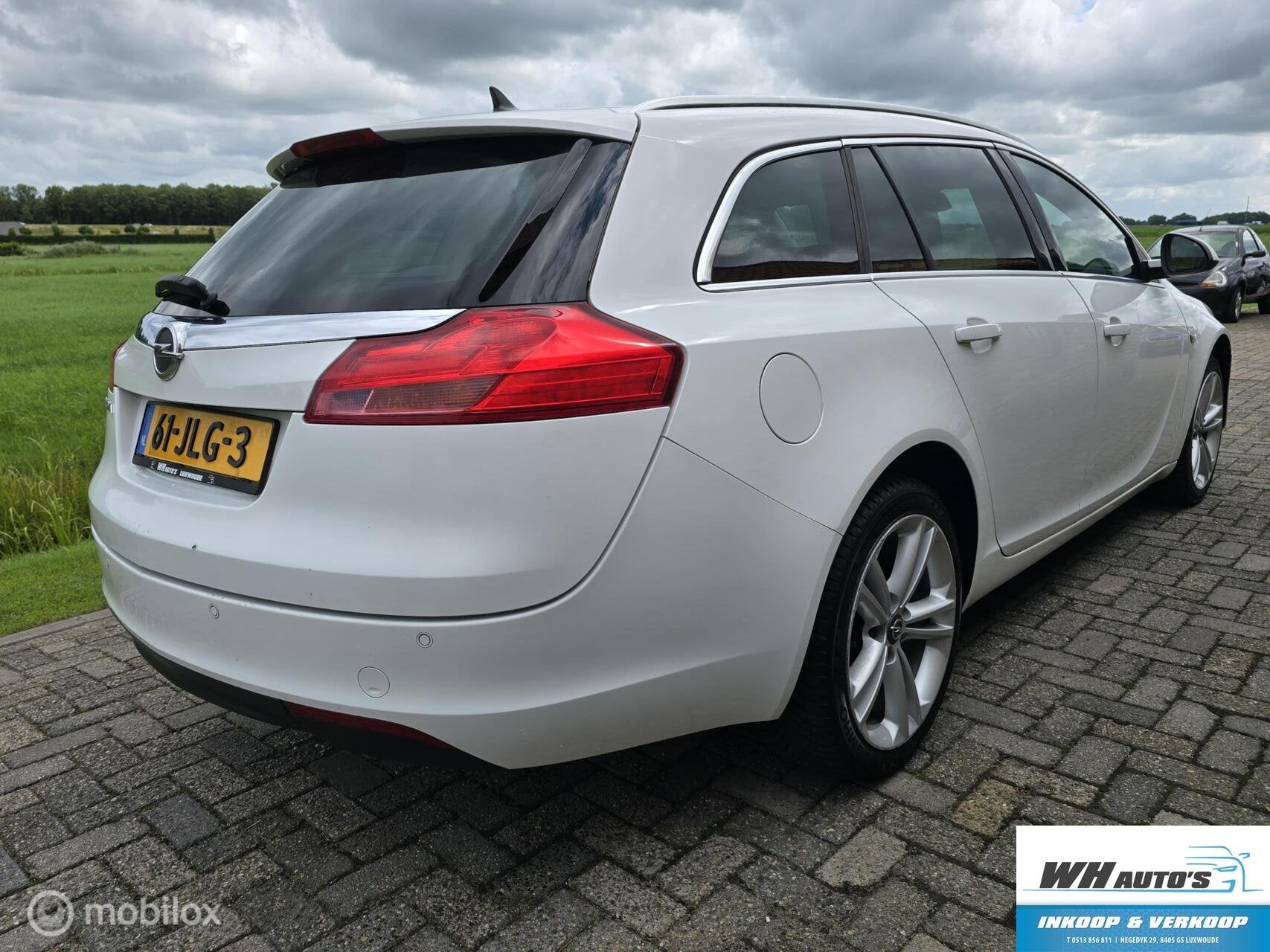 Opel Insignia Sports Tourer 1.8 Executive, Auto's, Gebruikt, 4 cilinders, 1796 cc, Wit