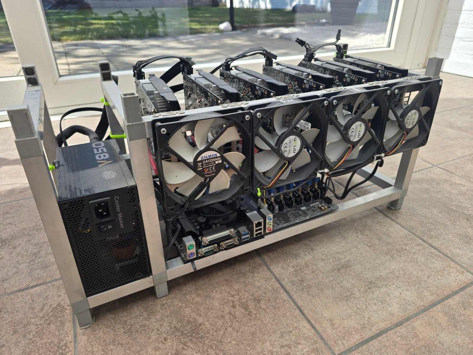 6x1060 Nvidia mining rig, Ophalen of Verzenden