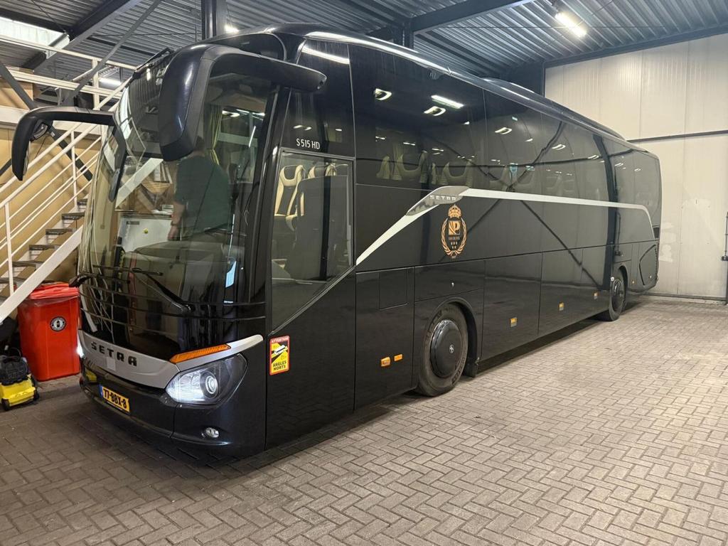Setra S 515 HD VIP Edition 49 Seats EURO 6, Automaat, Zwart, Bedrijf, Diesel