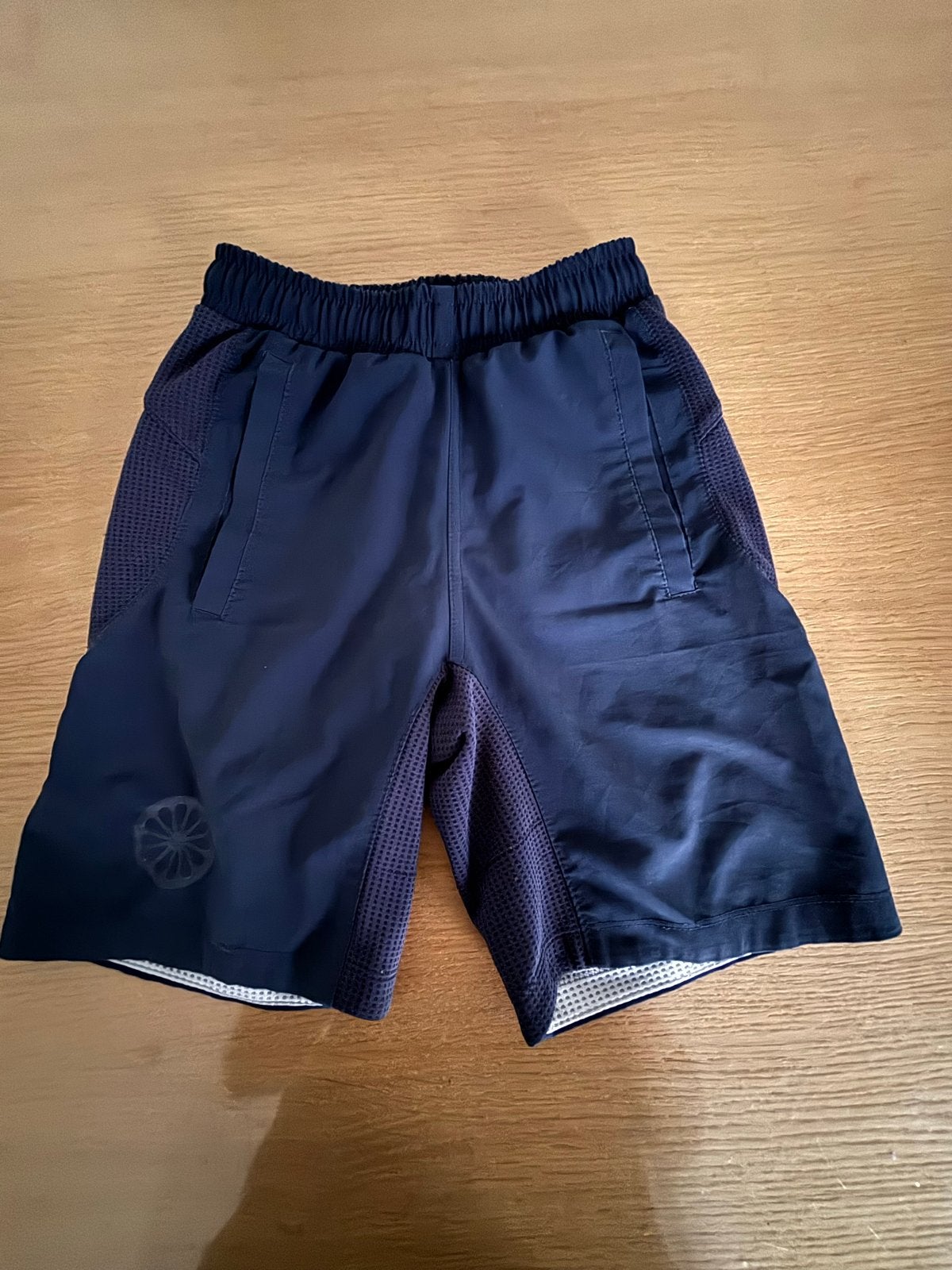 Indian Maharadja donkerblauw short - Maat 128, Ophalen of Verzenden, Gedragen, Blauw, Overige typen