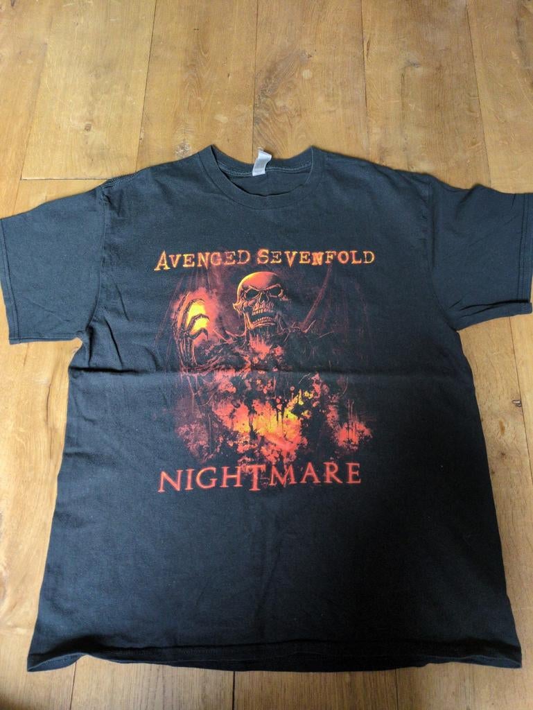 T-shirt avenged sevenfold, Ophalen of Verzenden, Zo goed als nieuw