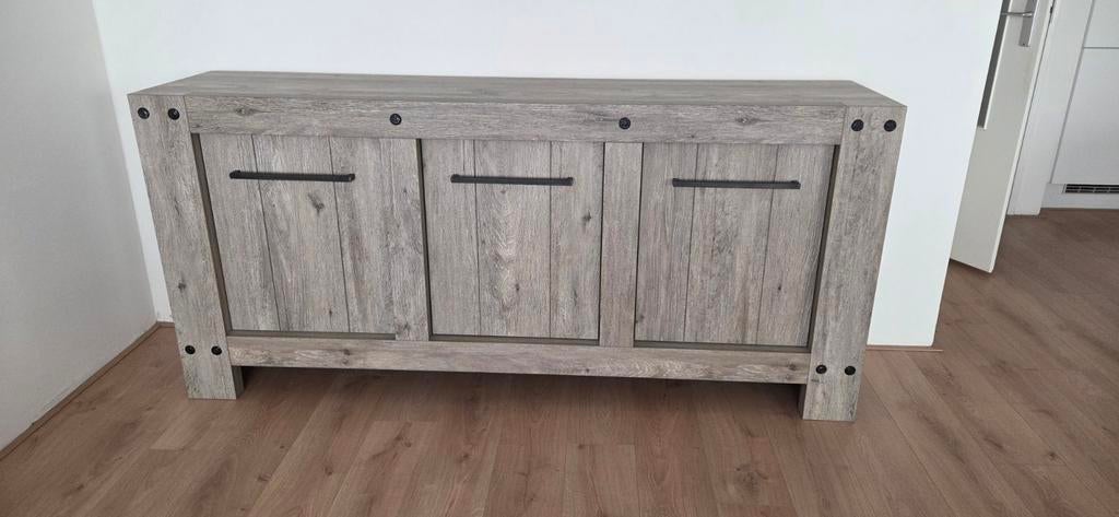 Dressoir lamulux sonoma eiken 202x45x93, Ophalen, Zo goed als nieuw, 25 tot 50 cm, 200 cm of meer