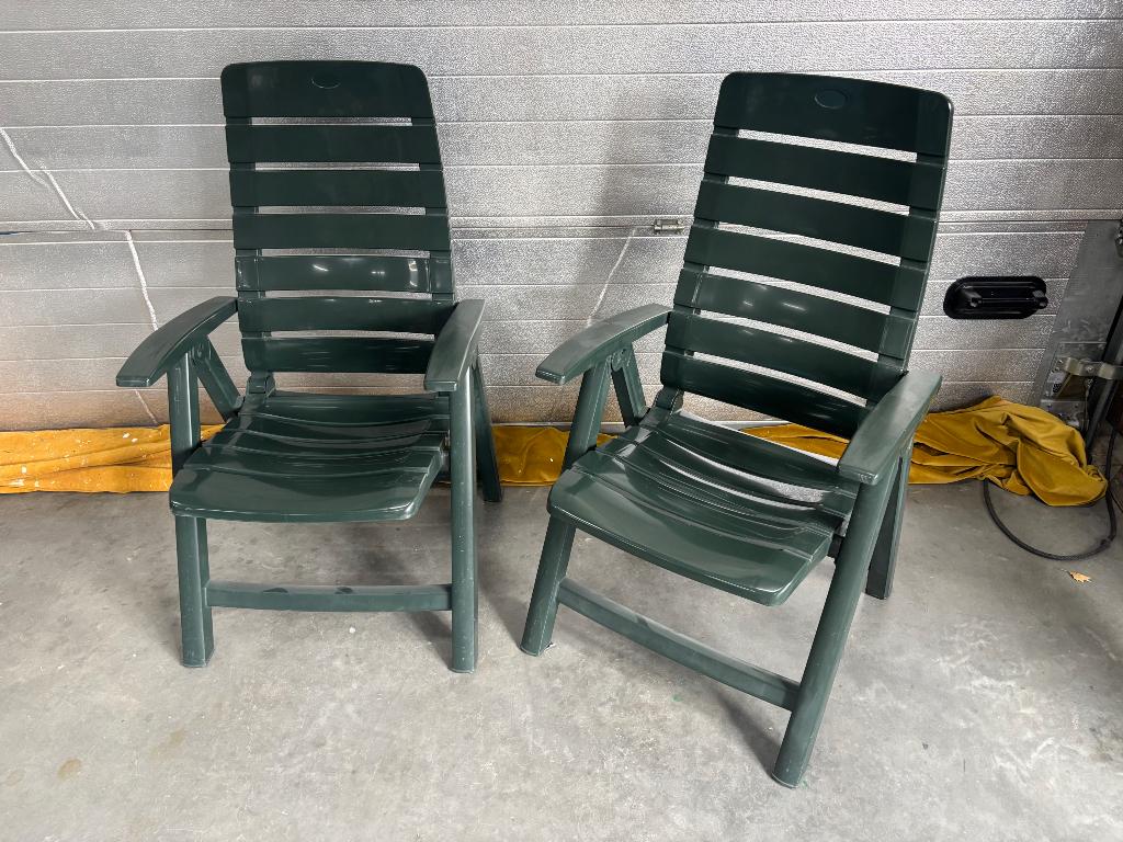 Tuinstoelen, Tuin en Terras, Tuinstoelen, Ophalen, Gebruikt, Kunststof, Stapelbaar