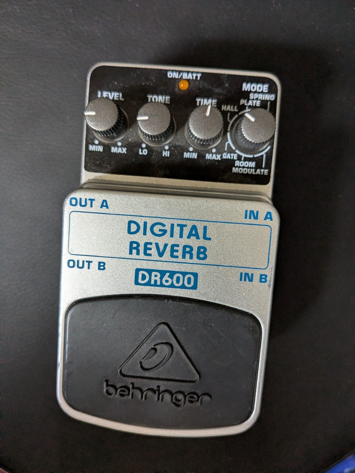 Behringer Digital Reverb DR600 Gitaar Pedaal, Ophalen of Verzenden, Gebruikt, Reverb