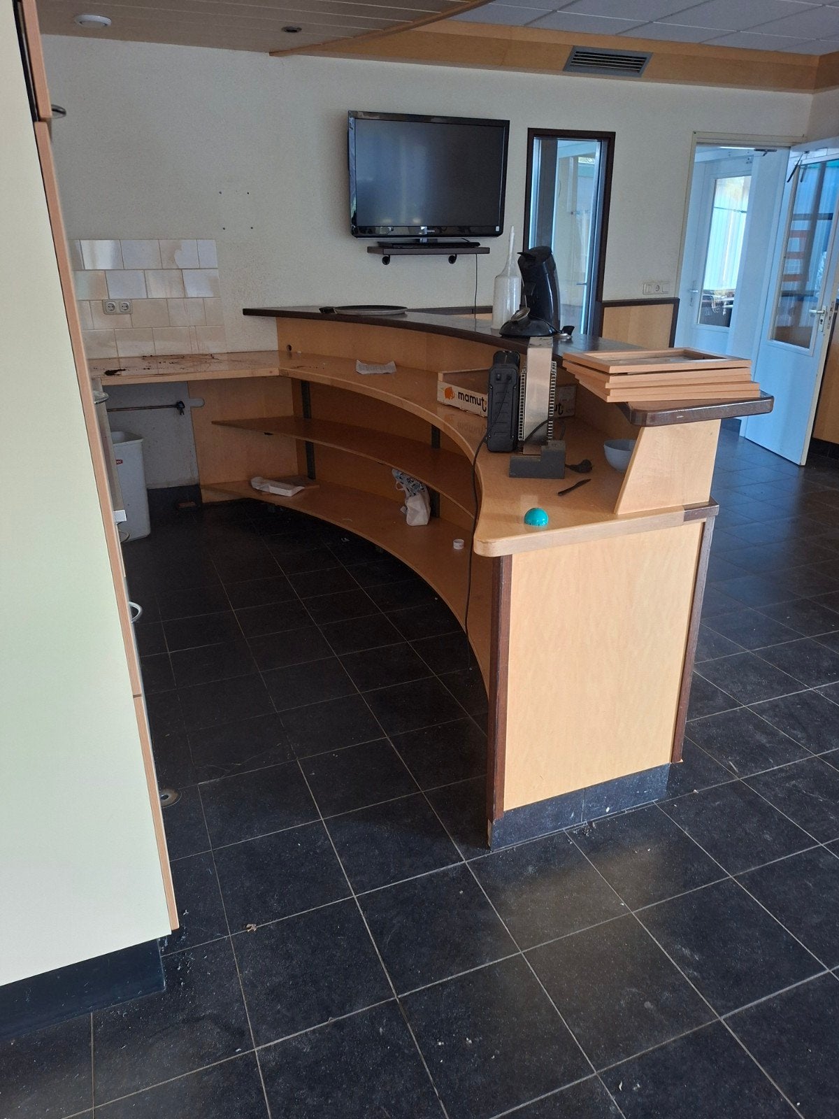 Complete bar met werkblad en opbergruimte te koop, Ophalen, Gebruikt