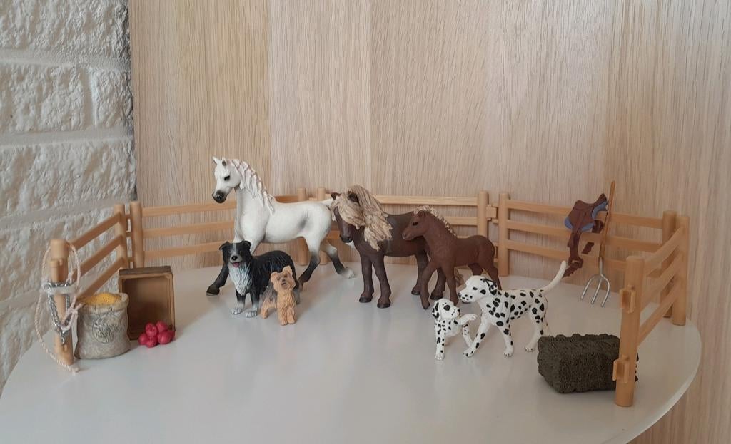 Schleich pakket (4), Ophalen of Verzenden, Zo goed als nieuw, Dier
