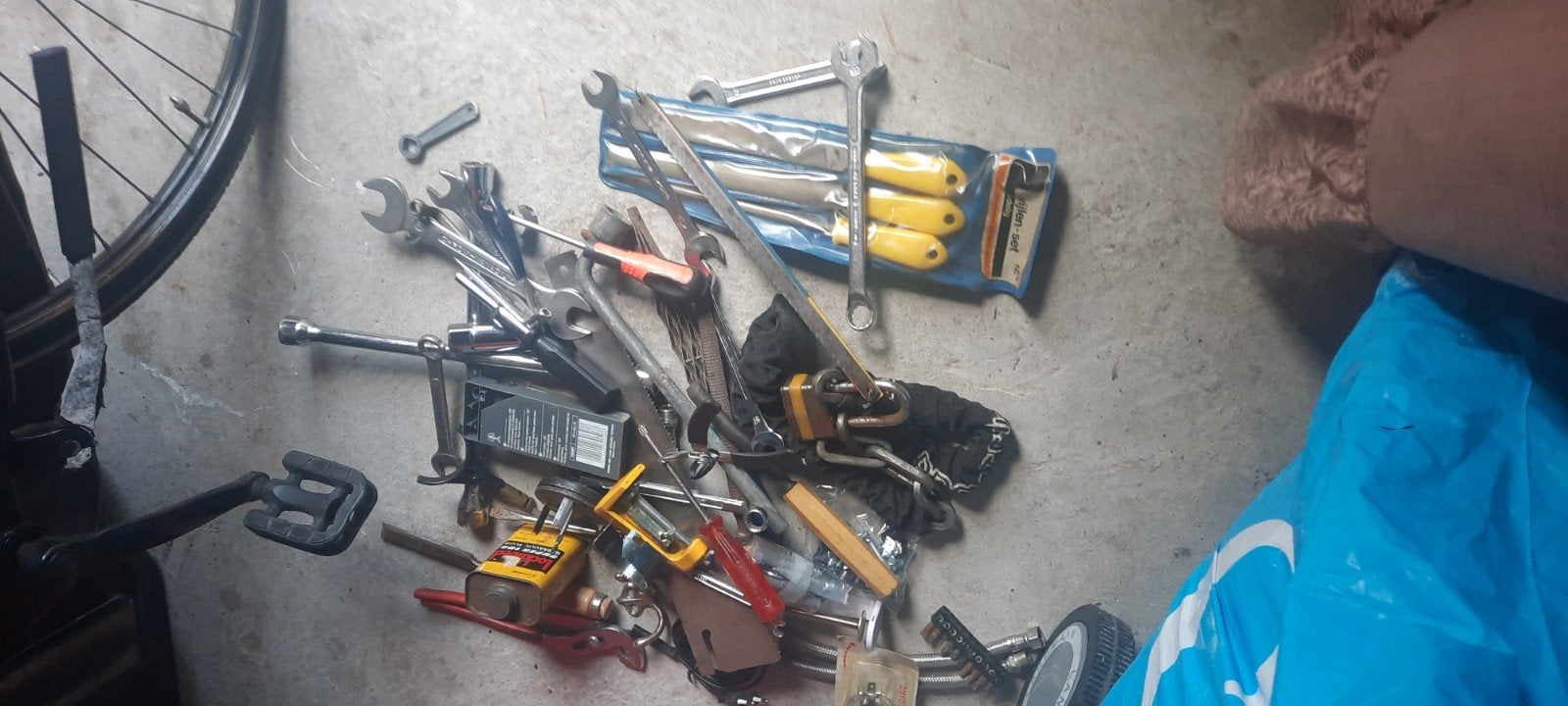Grote partij divers handgereedschap, Ophalen, Gebruikt, Sleutel/ratel