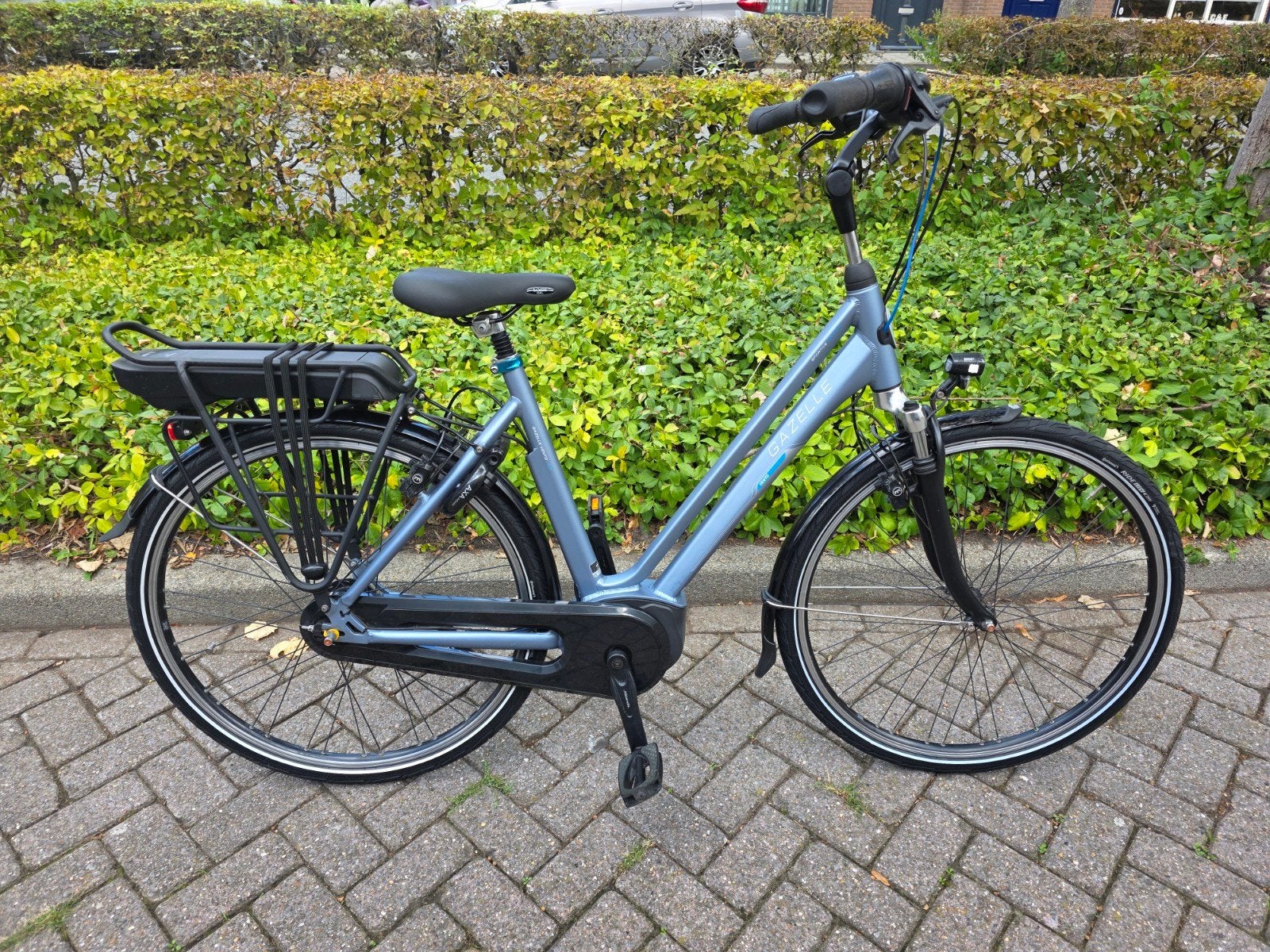 Schitterende Gazelle Vento met Bosch middenmotor, Fietsen en Brommers, Ophalen of Verzenden, Zo goed als nieuw, 51 tot 55 cm, 50 km per accu of meer