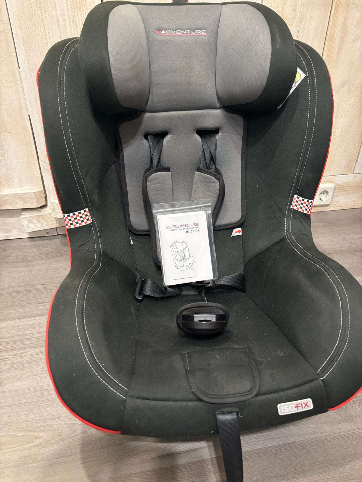 Xadventure 360 Isofix Autostoel Kinderstoeltje 0-36kg, Gebruikt, Verstelbare rugleuning, Isofix, Ophalen