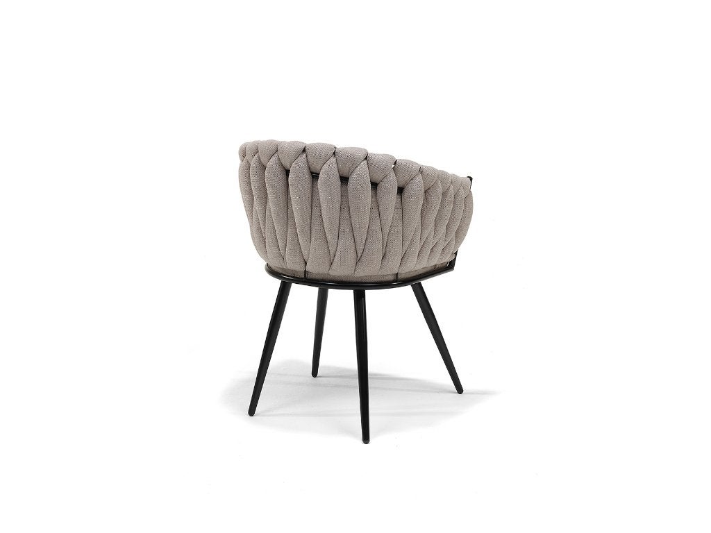 eetstoel frame zwart bekleding linnen exclusief actie prijs, Overige kleuren, Nieuw, Ophalen of Verzenden, Eetstoel frame zwart bekleding linnen exclusief voorraad actie