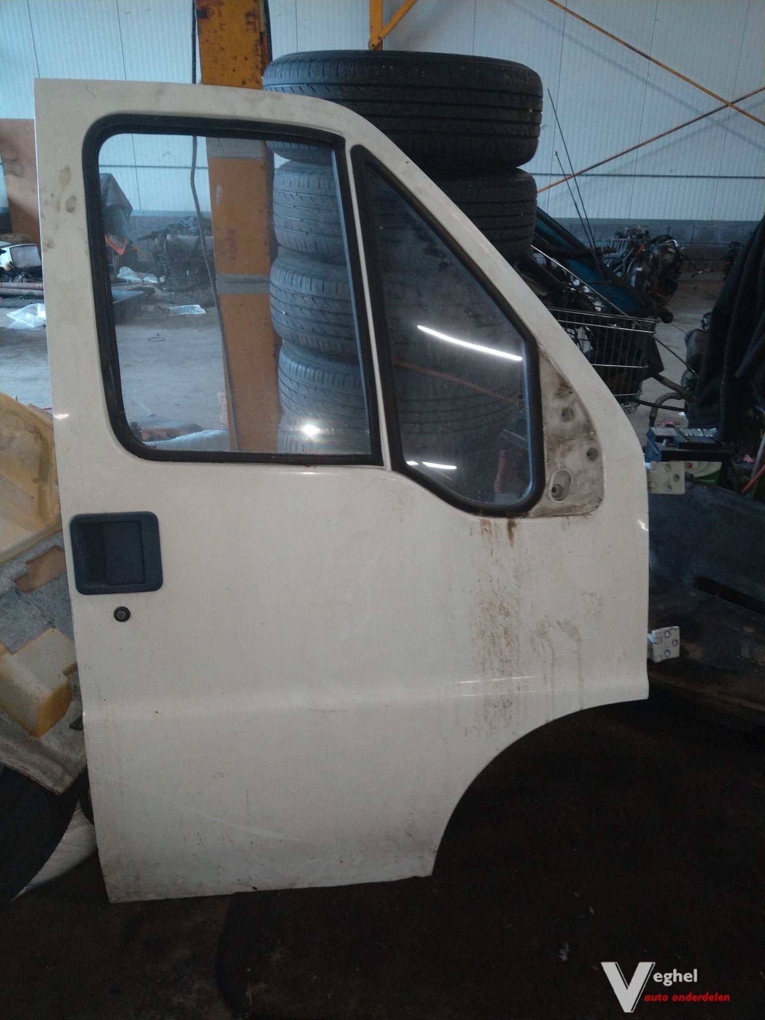 Fiat ducato 1998 rv deur wit
