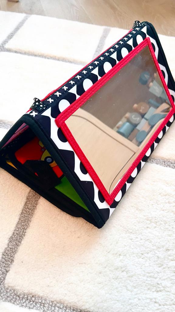 Tummy mirror en sensory play kids, Kinderen en Baby's, Speelgoed | Educatief en Creatief, Ophalen of Verzenden, Zo goed als nieuw