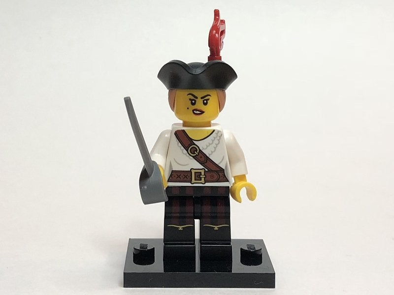 Lego Minifiguur Piraat Vrouw met Sabel - CMF serie 20, Lego, Nieuw, Ophalen of Verzenden, Minifiguur