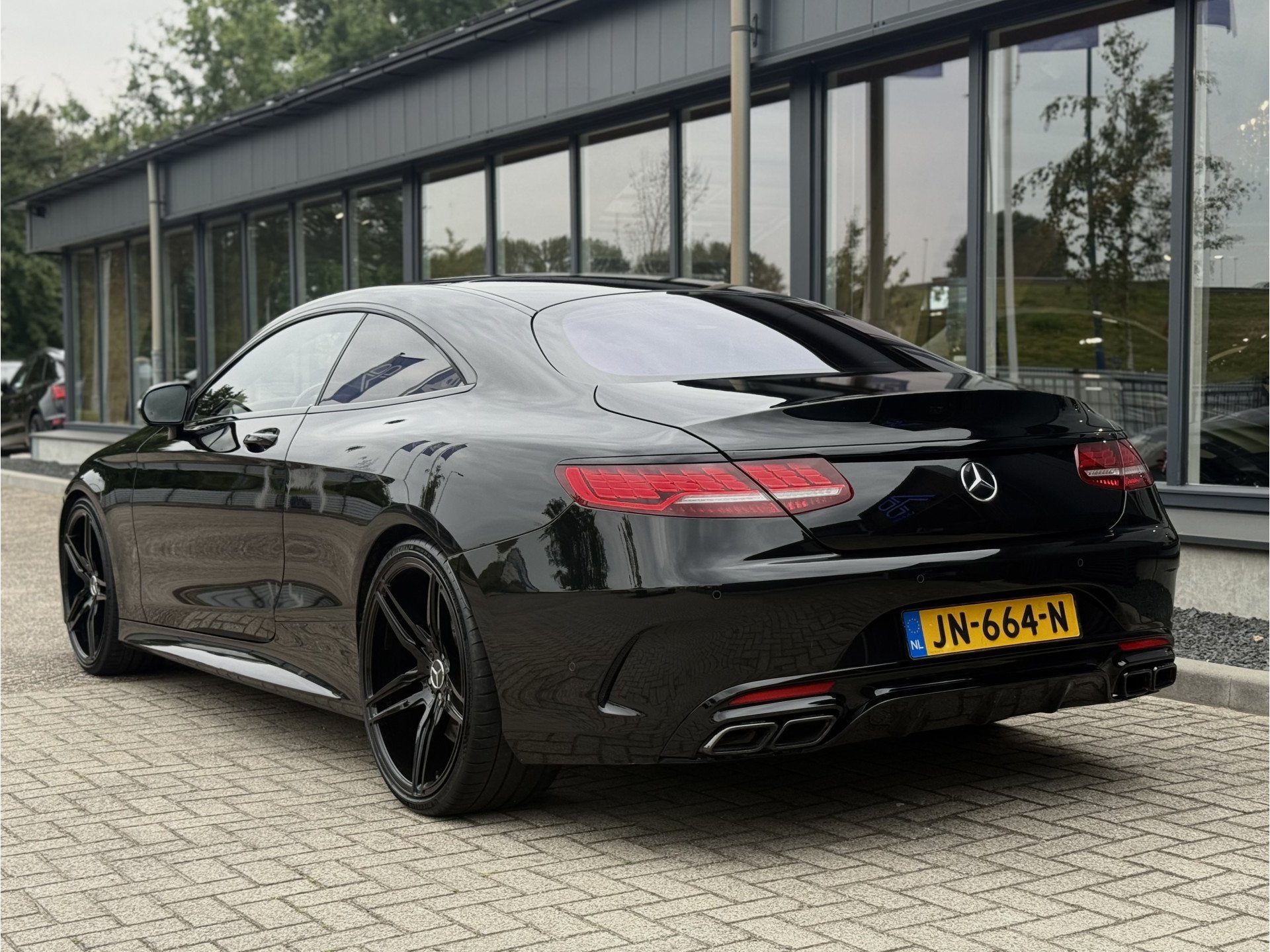 Mercedes-Benz S-Klasse Coupé 500 4Matic S63 Massage Burmest, Automatische klimaatregeling, Gebruikt, 4 stoelen, Zwart