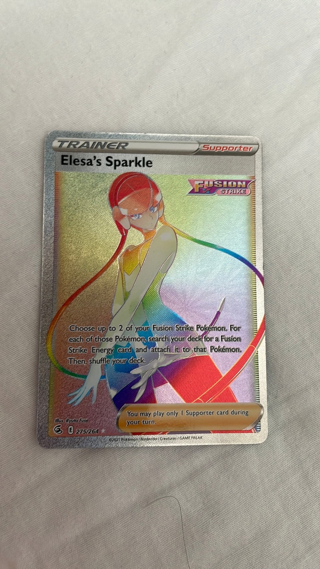 Elesa Sparkle rainbow kraskaart! “Hoesje krijg je erbij”, Ophalen, Zo goed als nieuw