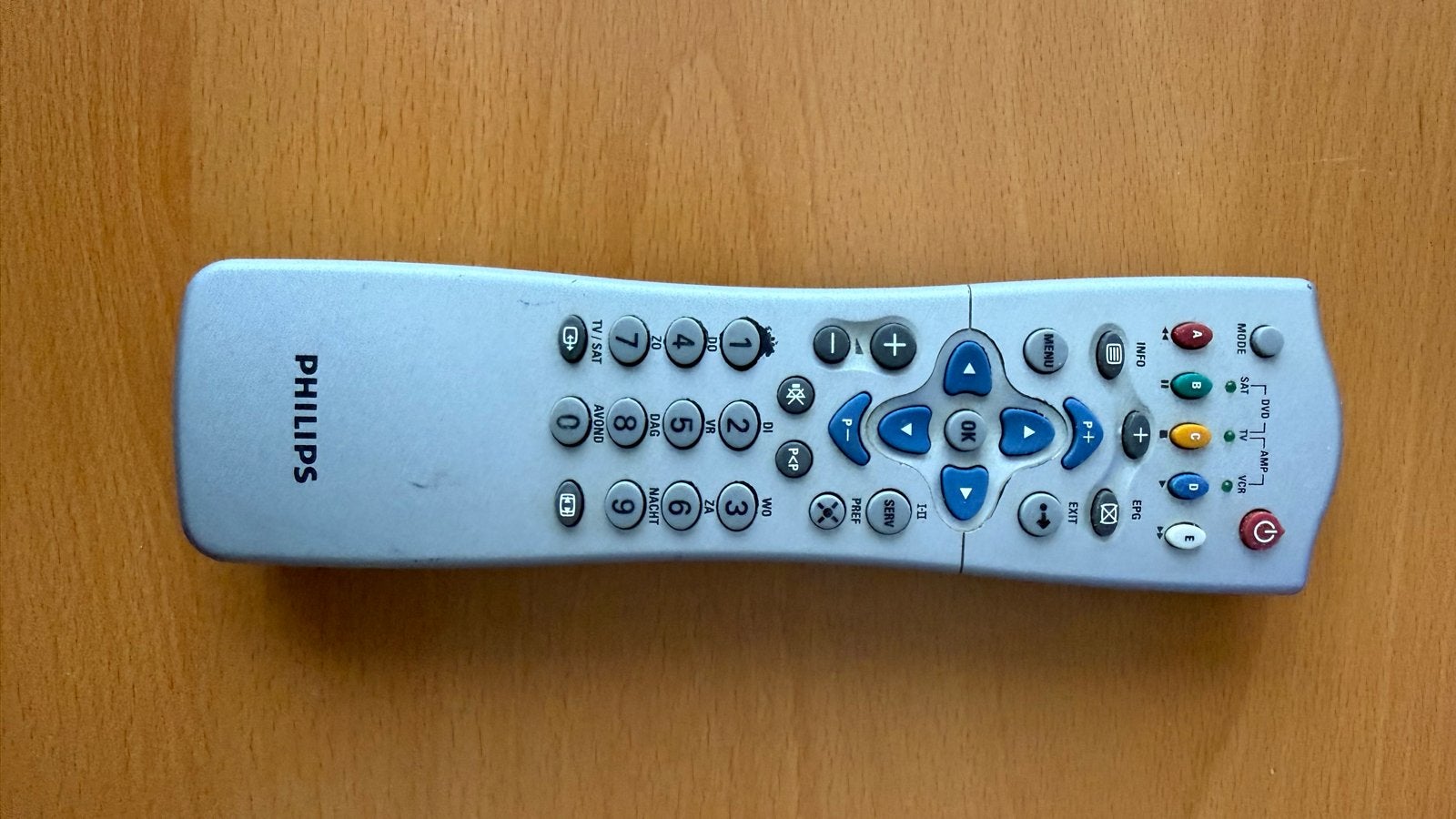 Philips afstandsbediening RC2586102/01, Ophalen, Gebruikt, Origineel, Dvd