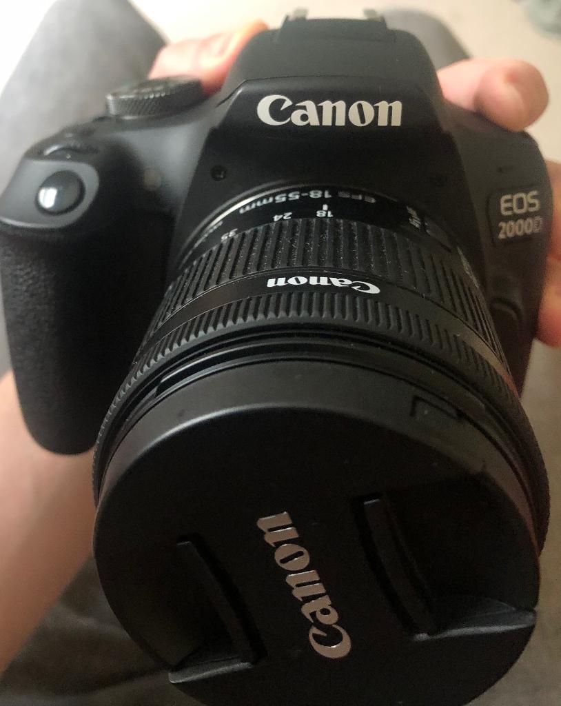 Canon 2000D foto-/videocamera te koop!, Ophalen, Zo goed als nieuw
