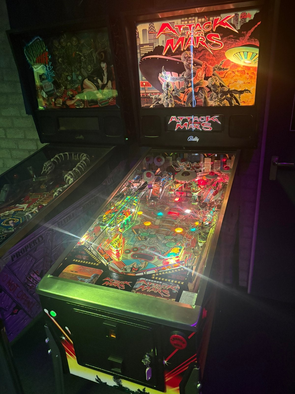 Attack from Mars Bally 1995 origineel gerenoveerd, Verzamelen, Automaten | Flipperkasten, Ophalen, Zo goed als nieuw, Flipperkast
