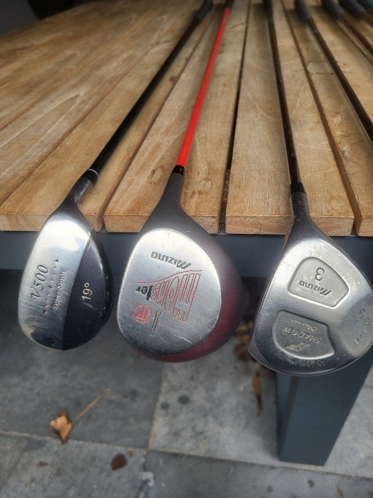 Foto 4 van Golfset Mizuno / Spalding – 9 clubs + Protech tas