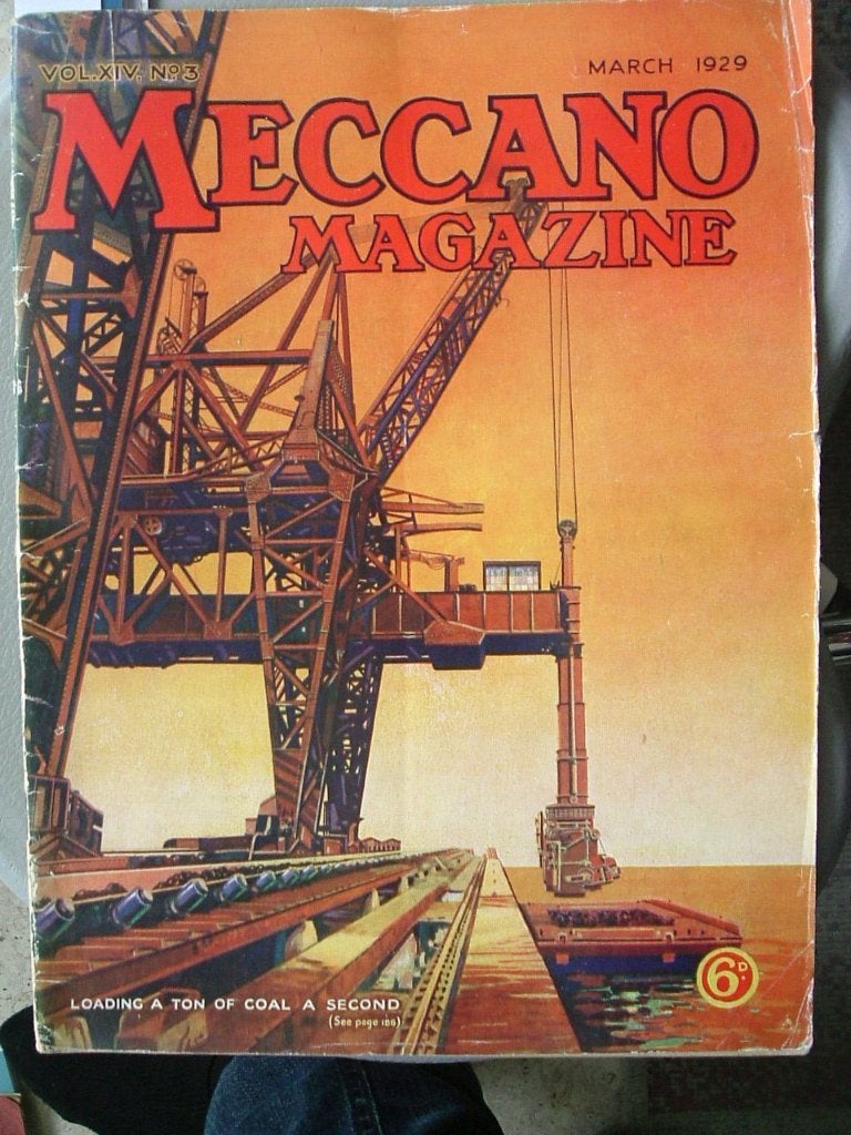 Meccano magazine - maart 1929., Ophalen of Verzenden
