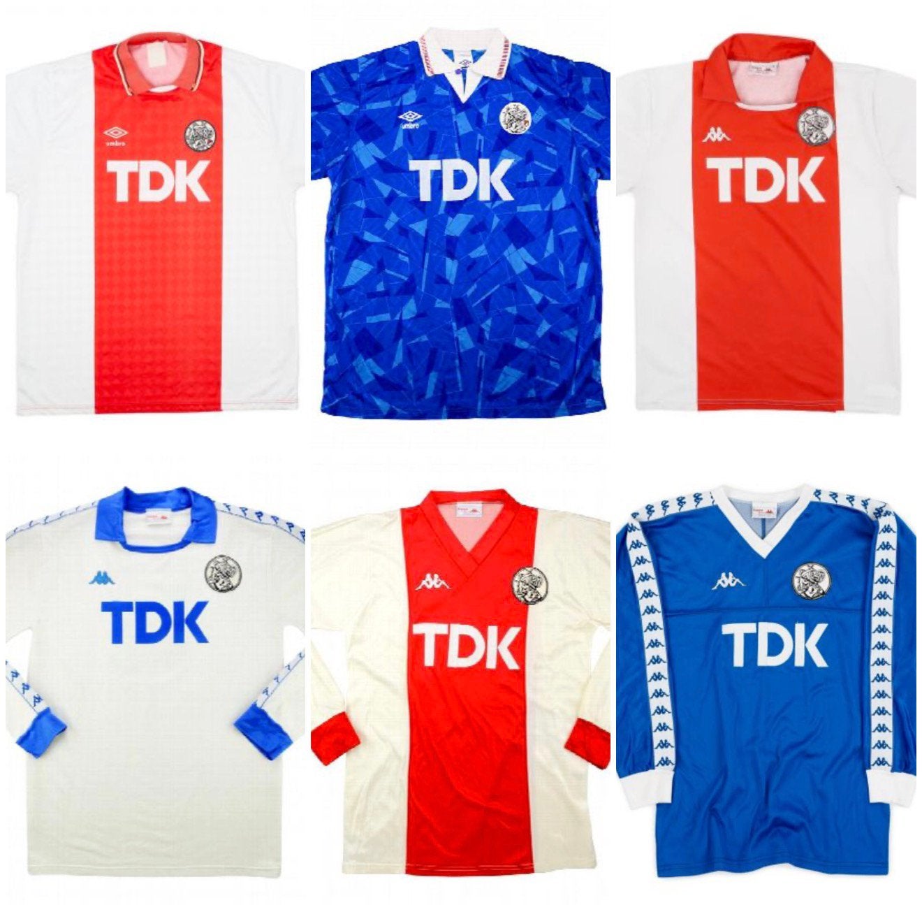Gezocht: Ajax TDK shirts, Sport en Fitness, Voetbal, Maat XL, Ophalen of Verzenden, Zo goed als nieuw, Shirt