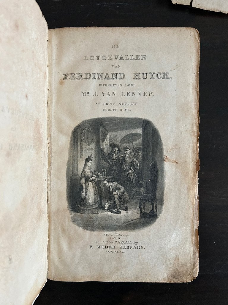Lotgevallen van Ferdinand Huyck (1e druk), Ophalen of Verzenden, Nederland, Gelezen, Lennep