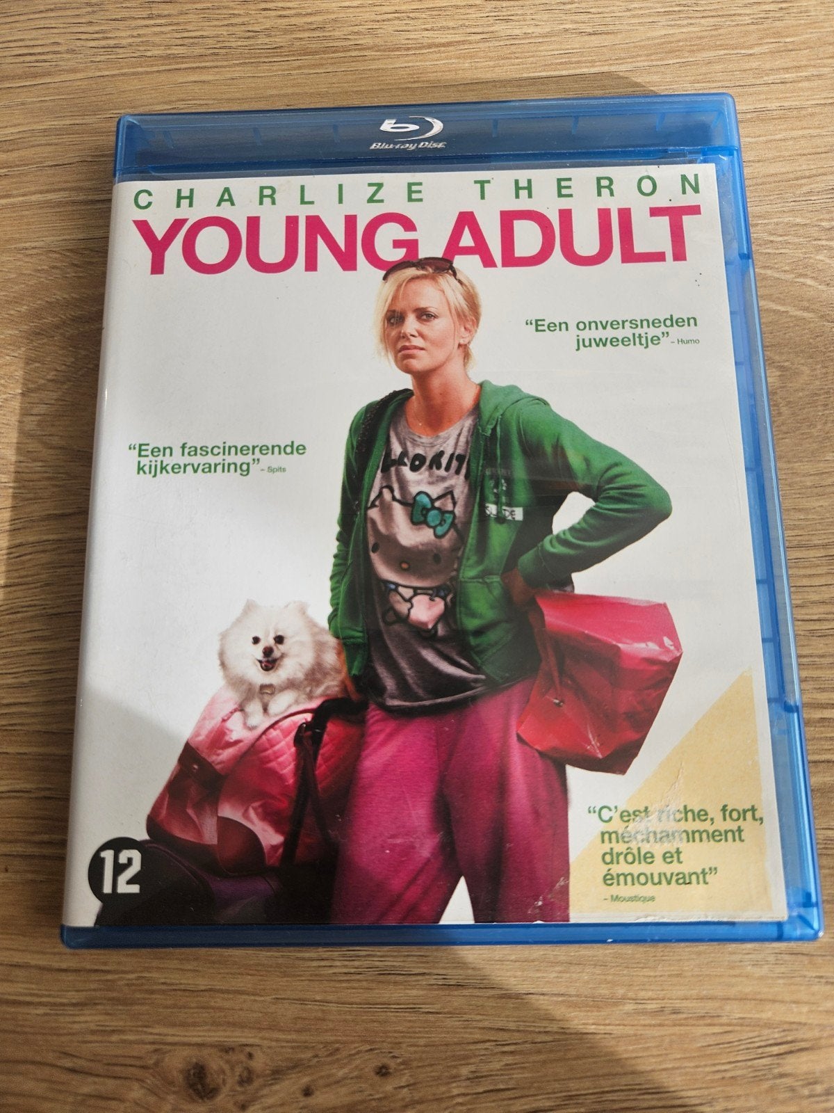 Young Adult Blu-ray - Charlize Theron, Gebruikt, Romantische komedie, Spaans, Ophalen of Verzenden
